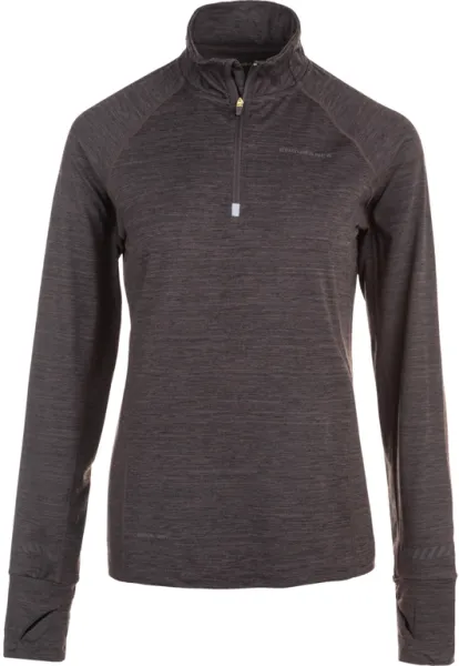 Endurance Canna V2 Melange Performance - Midlayer - Donna - Black Bean - Taglia 44